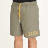 Huffer Mens Staple Swim Trunk / Abridge - Khaki