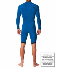 O'Neill Hyperfreak CZ SS Spring Wetsuit 2mm - Black/Marine