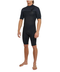 O'Neill Hyperfreak CZ SS Spring Wetsuit 2mm - Black/Marine