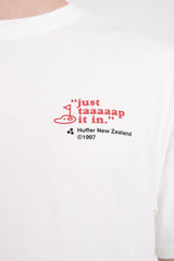 Huffer Sup SS Tee Taaaaap - Chalk