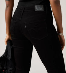 Levi's Womens 314 Shaping Straight Jean - Soft Black