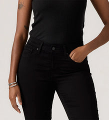 Levi's Womens 314 Shaping Straight Jean - Soft Black