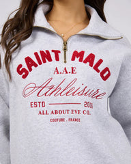All About Eve Saint Malo Quarter Zip Fleece