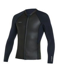 O'Neill Hyperfreak FZ Jacket 2MM - Black/Black