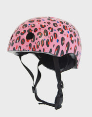 Micro Kids Helmet Limited Edition - Leopard Pink