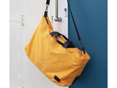 Moana Rd the Glenorchy Canvas Overnight Duffle Bag - Mustard
