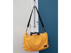 Moana Rd the Glenorchy Canvas Overnight Duffle Bag - Mustard