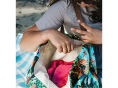 Moana Rd The Ohope Tote Bag - Wahine in the Water