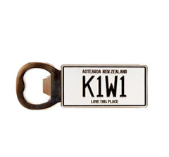 Moana Rd Number Plate Bottle Opener Metal Magnet