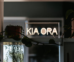 Moana Rd Neon Light - Kia Ora