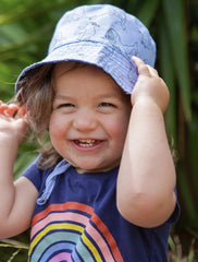 Moana Rd Bucket Hat - Denim/Black