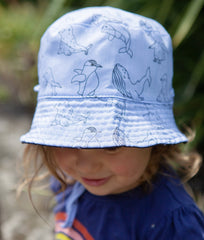 Moana Rd Bucket Hat - Denim/Black