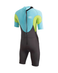 Ocean & Earth Boys Freeflex 2mm Springsuit - Blue/Lime
