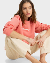 Roxy Perfect Place Crew Brushed Jumper - Lantana