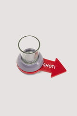 Plug Spinning Shot Glass Drinking Game