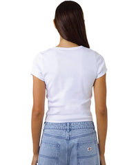 Dickies Trippy Mini SS Baby Tee - White