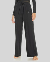 Roxy Rise And Vibe Rib Wide Leg Pant