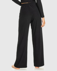 Roxy Rise And Vibe Rib Wide Leg Pant