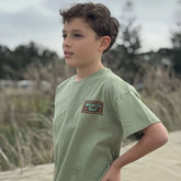 Wild & Co Retro Sun Tee - Green