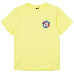 Santa Cruz OS Slasher Dot SS Crew Neck Tee-Light Green