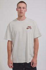 Nike SB Skate Tee Logo - Light Bone