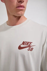 Nike SB Skate Tee Logo - Light Bone