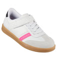 Skechers Kids Zinger Street Premier Vibe - White/Black/Pink