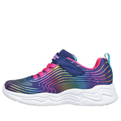 Skechers Toddler Wavy Beams - Navy/Multi