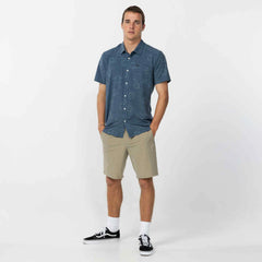 O'Neill TRVLR UPF 50 Traverse Slub SS Shirt - Midnight Navy