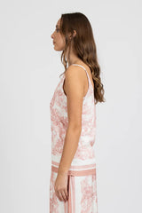 Federation Twice Singlet - Pink