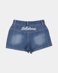 Billabong Girls 8 - 16 Billa Legit Jnr Demin Short - Dark Denim