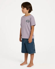 Billabong Kids 2-7 Groms Jaybay SS Tee - Light Purple
