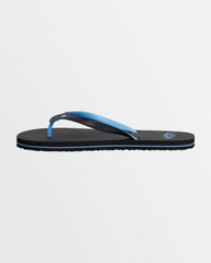 Billabong Mens Stacked Thong/Jandal - Black/Blue