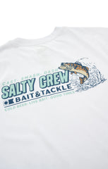 Salty Crew Live Bait Premium SS Tee - White