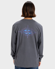 Quiksilver Heritage Sun LS Tee - Iron Gate