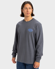 Quiksilver Heritage Sun LS Tee - Iron Gate