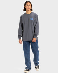 Quiksilver Heritage Sun LS Tee - Iron Gate