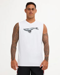 Quiksilver Mens Tohora Muscle Top - White