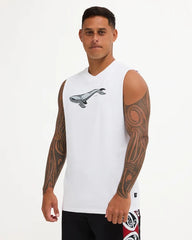Quiksilver Mens Tohora Muscle Top - White