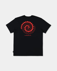 Quiksilver Tai-Ura SS Mens Tee - Black