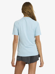Roxy Beach Essential SS Lycra Rashie - Sky Blue