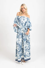 Federation Violet Dress - Navy