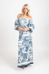 Federation Violet Dress - Navy