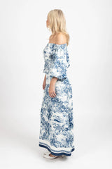 Federation Violet Dress - Navy