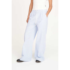 Huffer Cruise Lounge Pant - Ice Blue Stripe