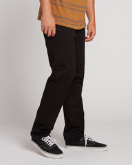 Volcom Solver Lite 5 Pocket Pant - Black (BLK)