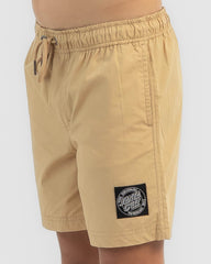 Santa Cruz MFG Cruzier Solid Beach Short - Tan