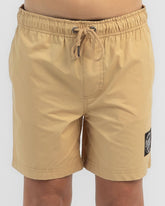 Santa Cruz MFG Cruzier Solid Beach Short - Tan