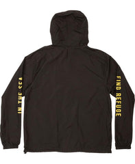 Salty Crew Twin Fin Windbreaker - Black