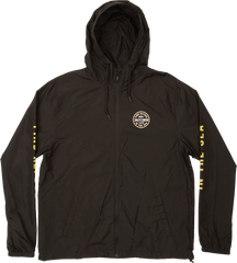 Salty Crew Twin Fin Windbreaker - Black